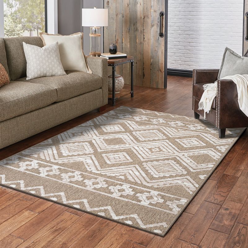 Tapete-Rectangular-Tiel-Rombos-Gris-160x235cm